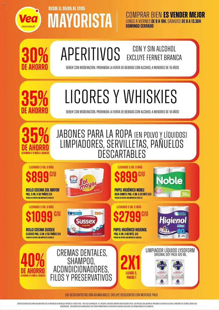 Página del catalogo Supermercados Vea